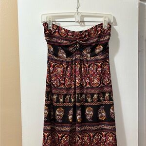 Veronica M strapless dress